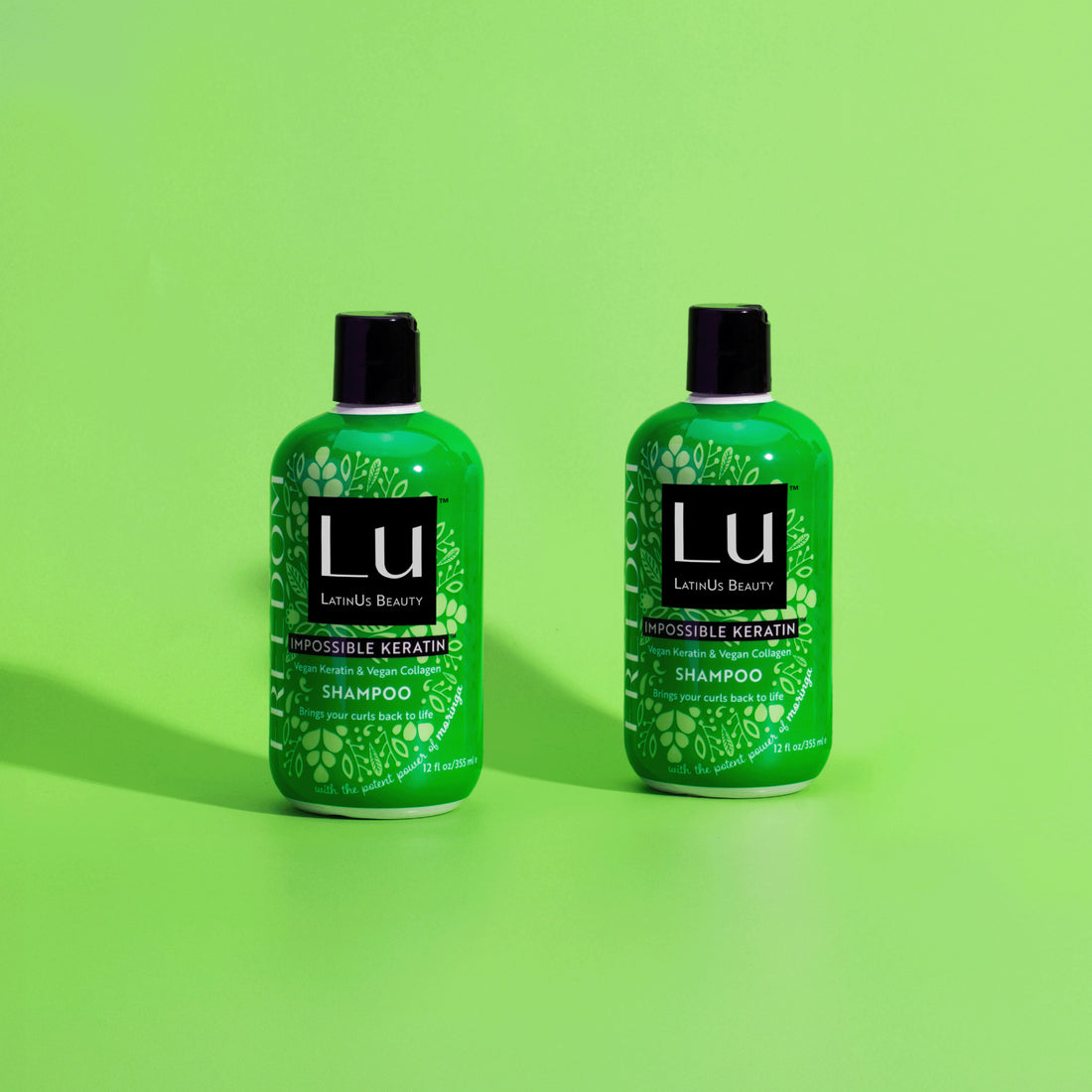 Champú Freedom de 12 oz, con Aceite de Semilla de Moringa e IMPOSSIBLE KERATIN ™