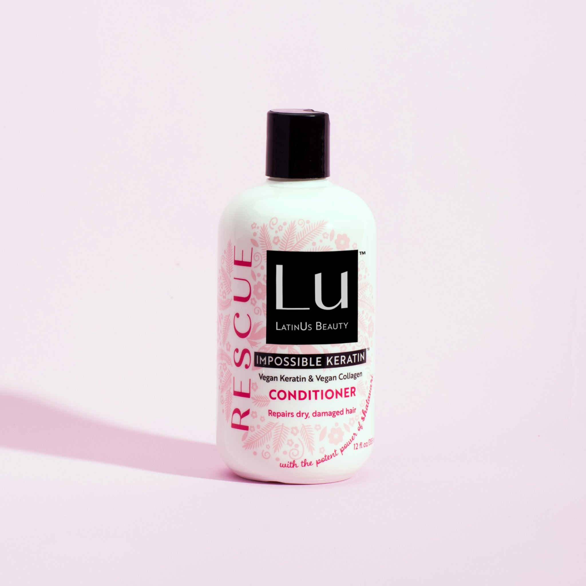Acondicionador Rescue 12 oz, con Glicerina infusionada con Shatavari e IMPOSSIBLE KERATIN™