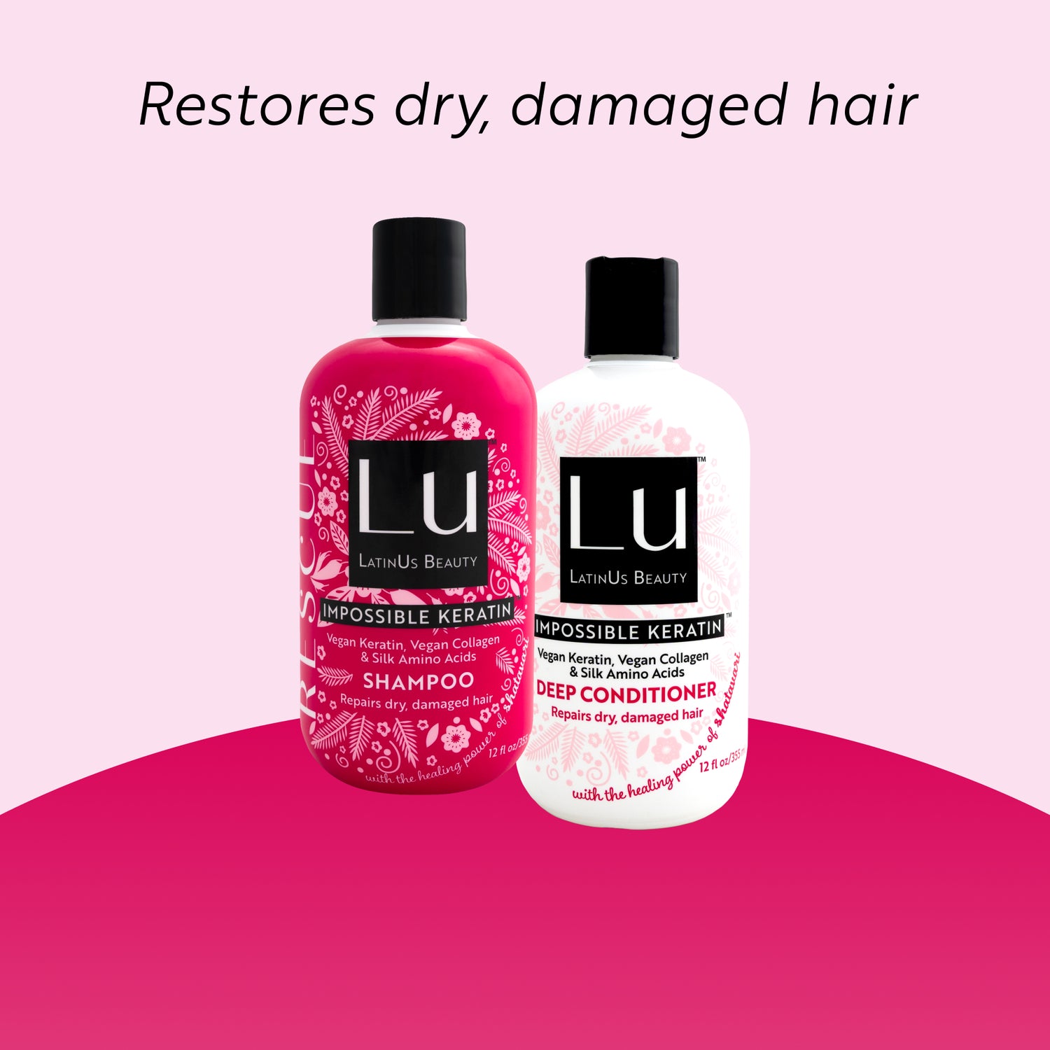 Combo Rescue, con Glicerina infusionada con Shatavari e IMPOSSIBLE KERATIN™