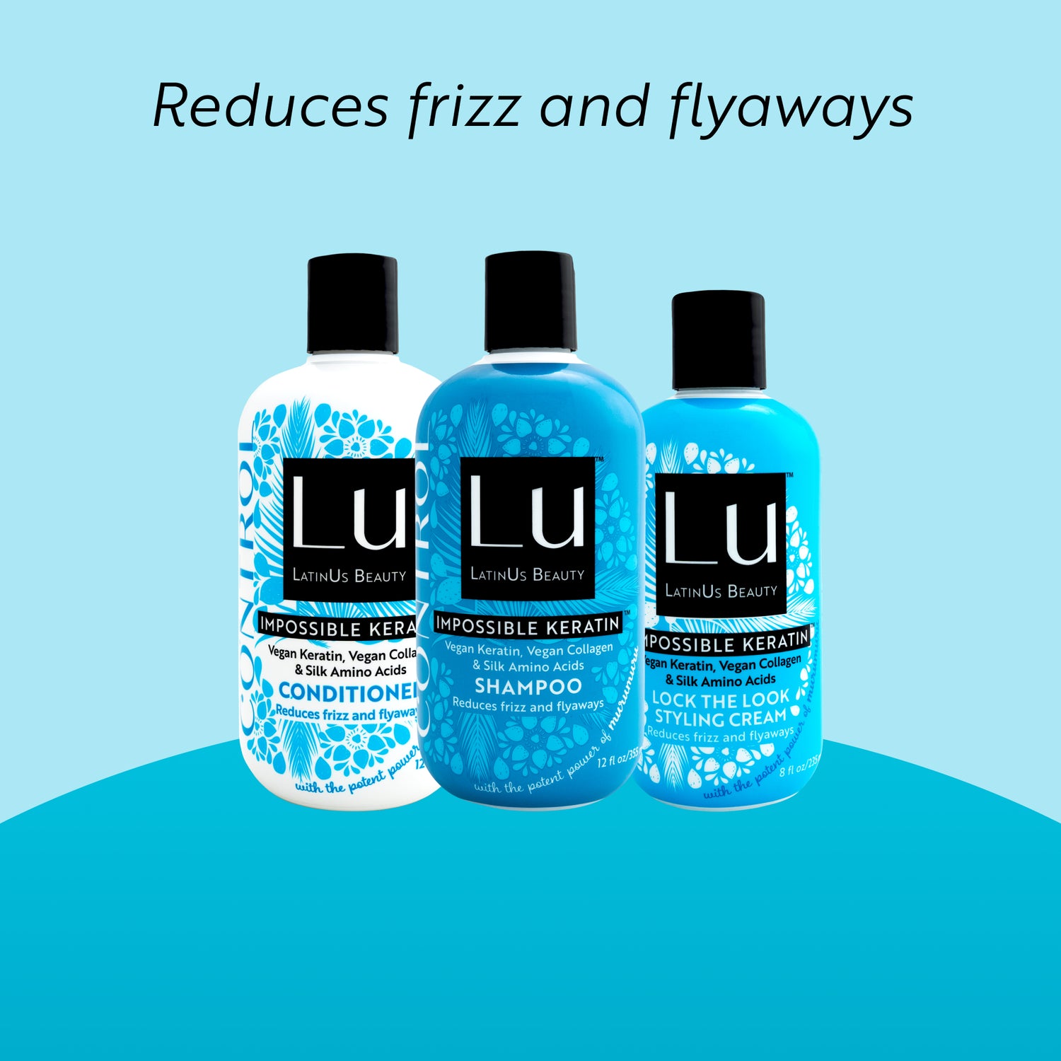Control Collection: Shampoo, Conditioner and Styling Cream