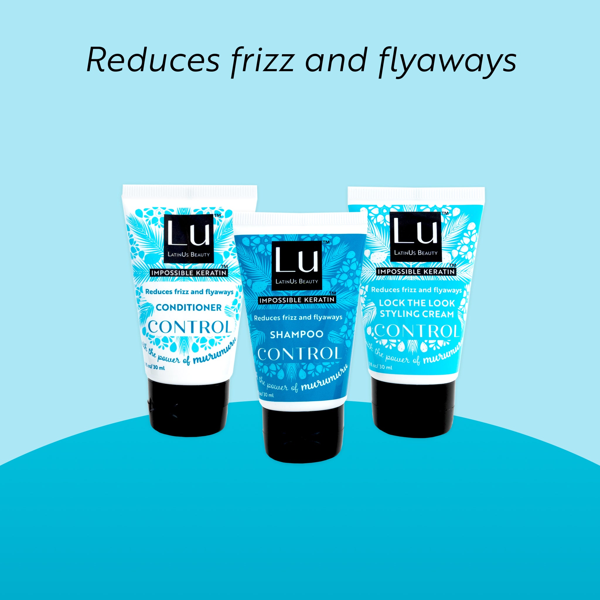 Control Starter Kit: Shampoo, Conditioner, and Styling Cream