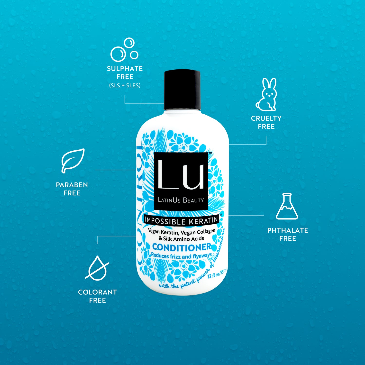 Acondicionador Control 12 oz, con Manteca de Murumuru e IMPOSSIBLE KERATIN™