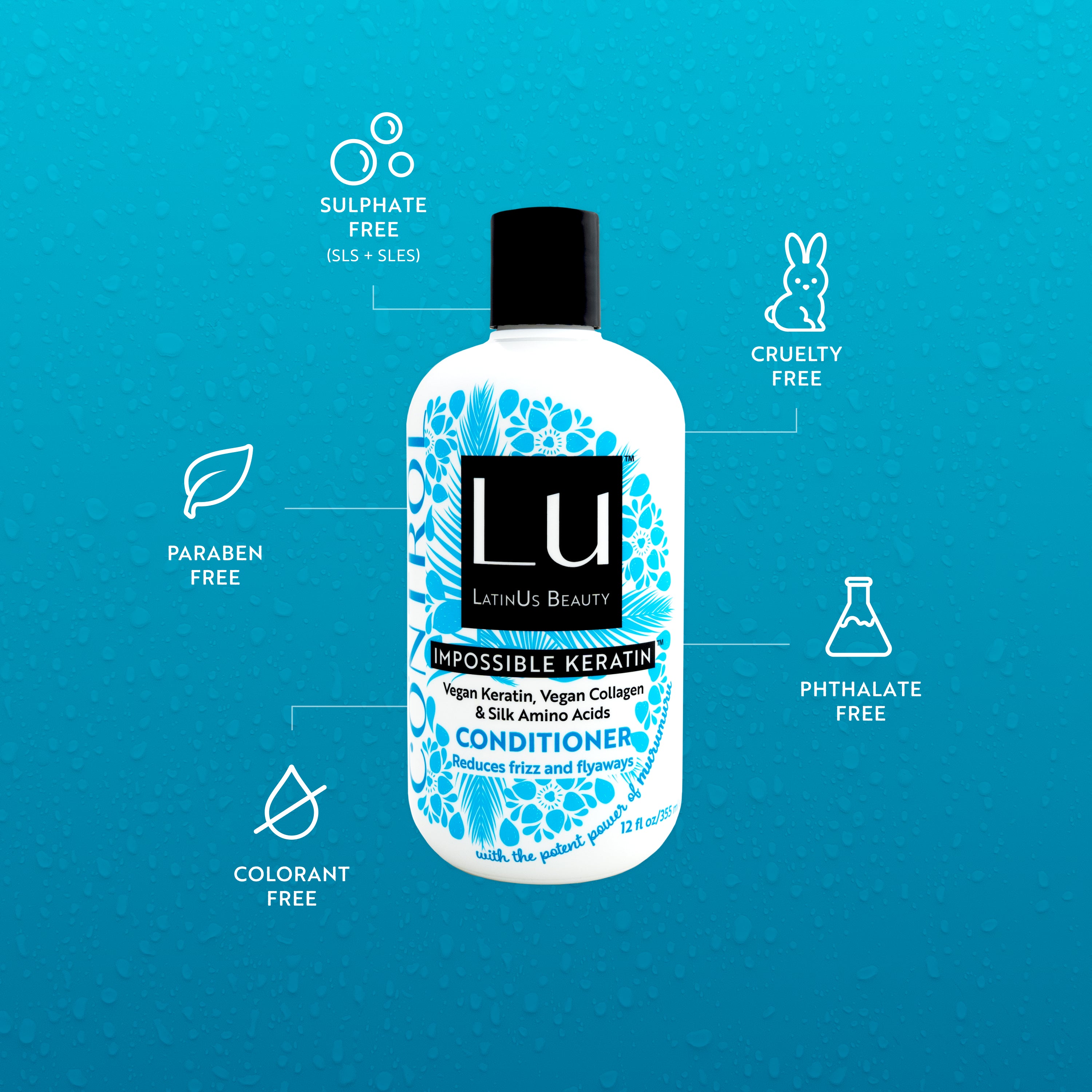 Acondicionador Control 12 oz, con Manteca de Murumuru e IMPOSSIBLE KERATIN™