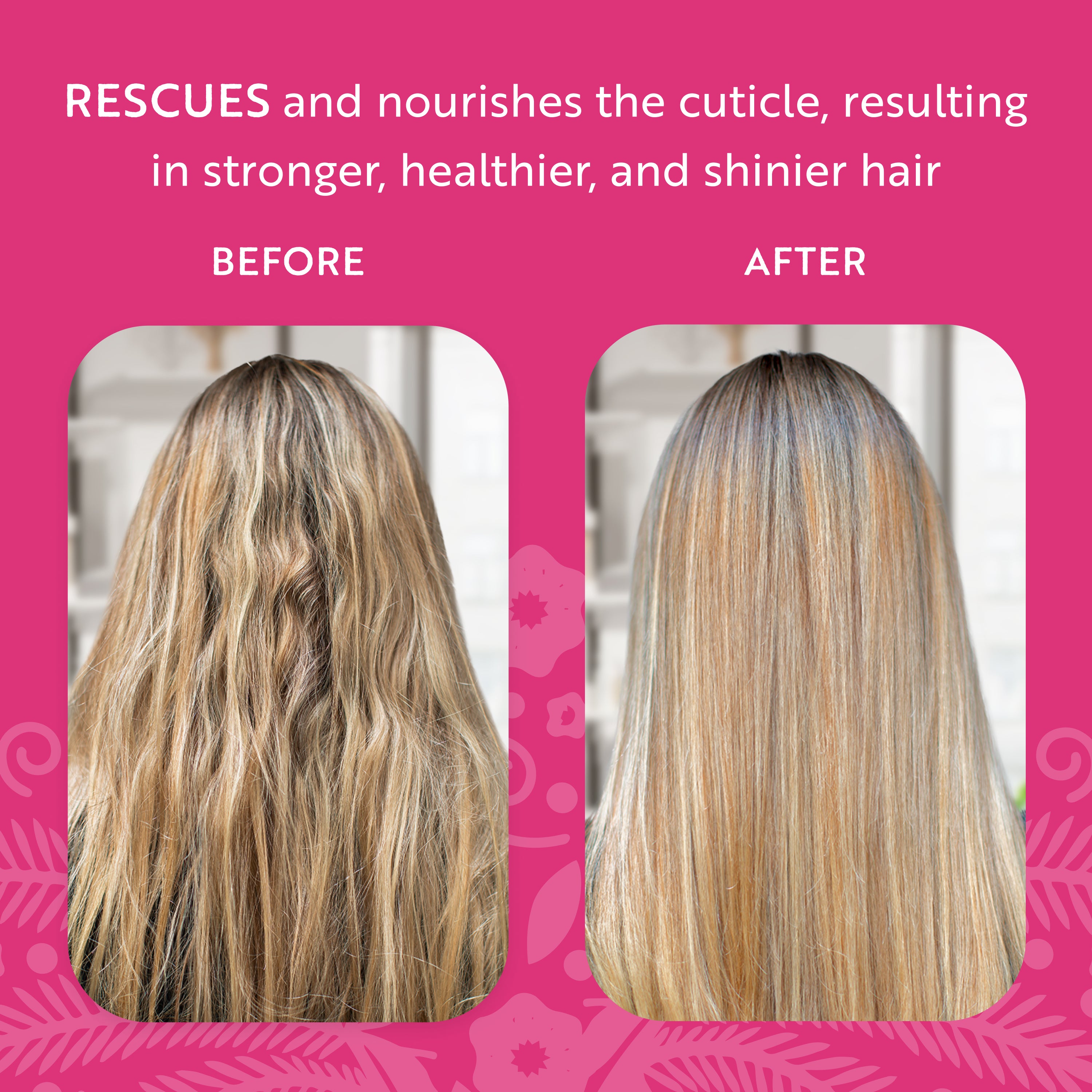 Colección Rescue, con Glicerina infusionada con Shatavari e IMPOSSIBLE KERATIN™