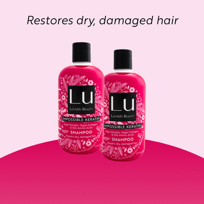 Shampoo Rescue 12 oz, con Glicerina infusionada con Shatavari e IMPOSSIBLE KERATIN™