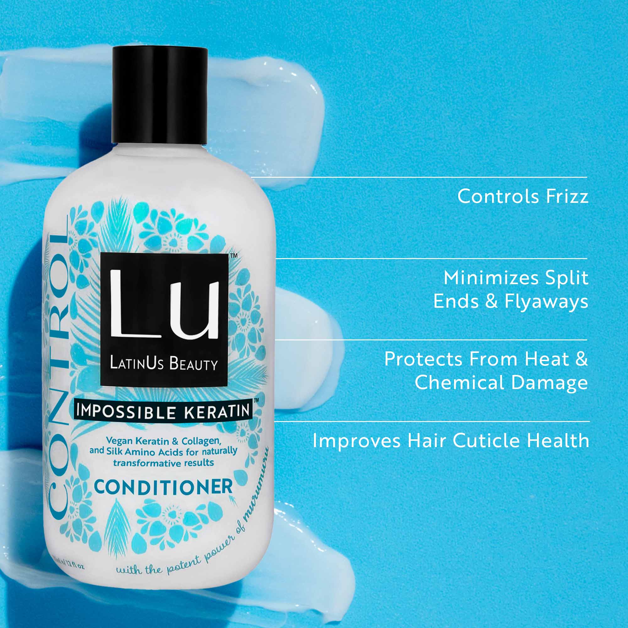 Acondicionador Control 12 oz, con Manteca de Murumuru e IMPOSSIBLE KERATIN™