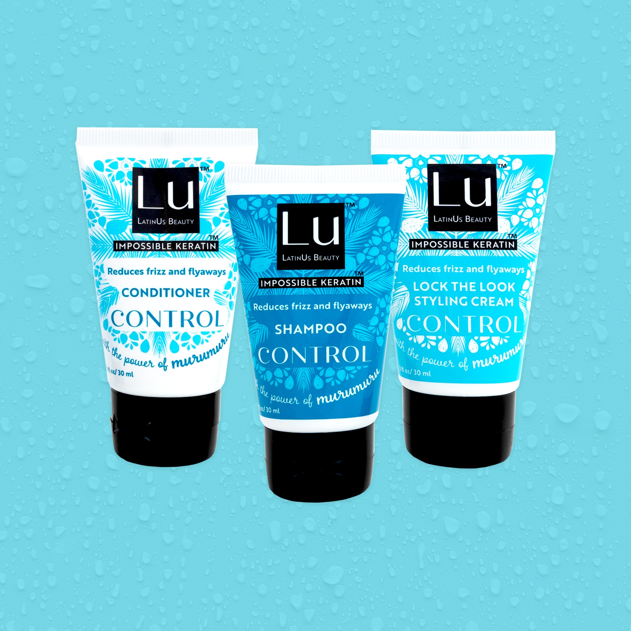 Control Starter Kit: Shampoo, Conditioner, and Styling Cream
