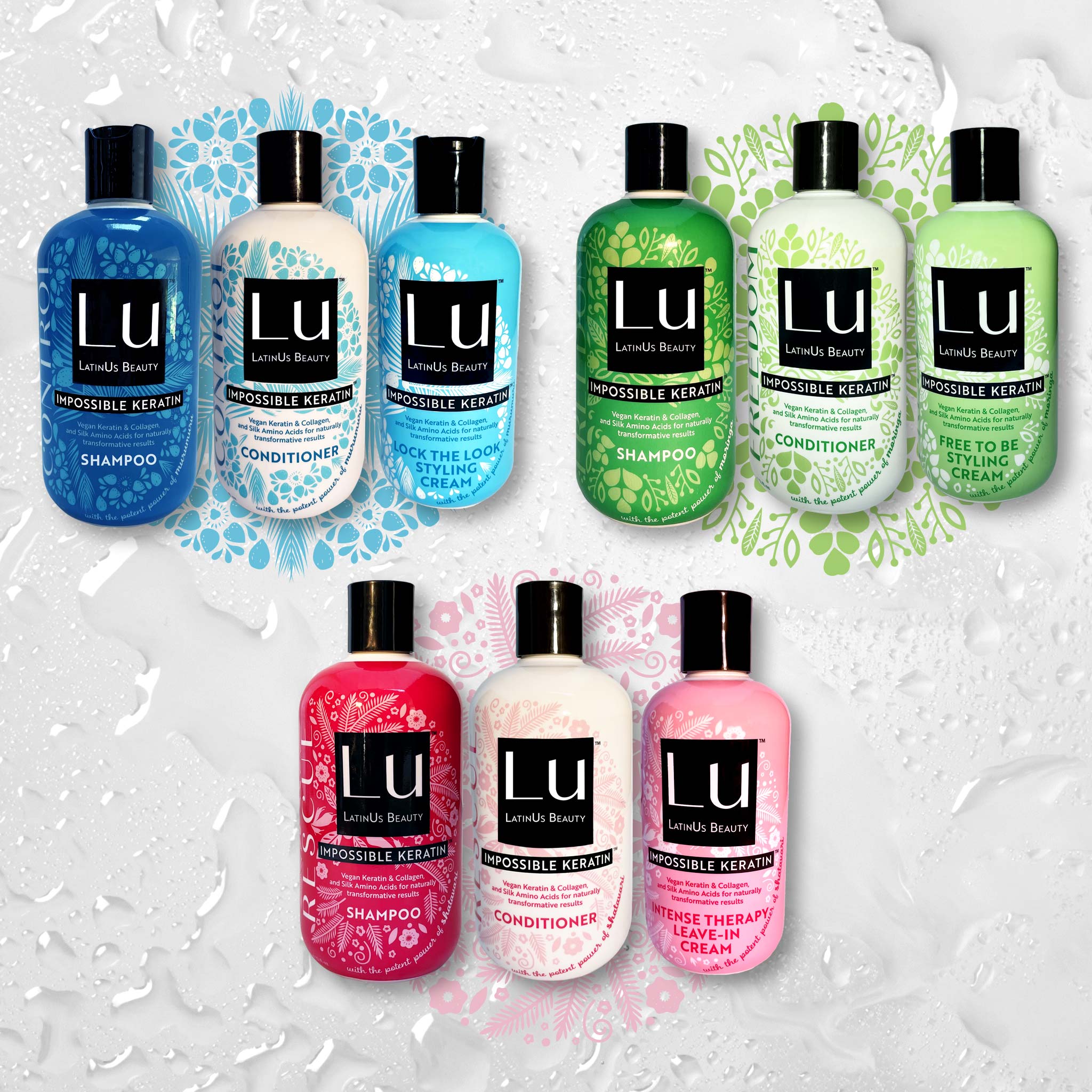 The Lu Beauty™ Collection, with Impossible Keratin™ - Our Best Value!